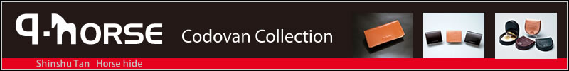 ��M�B�A�^���i�[�̎�ŋߑ�I���₳�ꂽ�㎿�̃z�[�X�n�C�h Codovan Collection�wq-HORSE�x